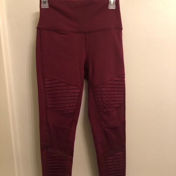 ALO Yoga Pants - All Yoga High Waist Moto Legging